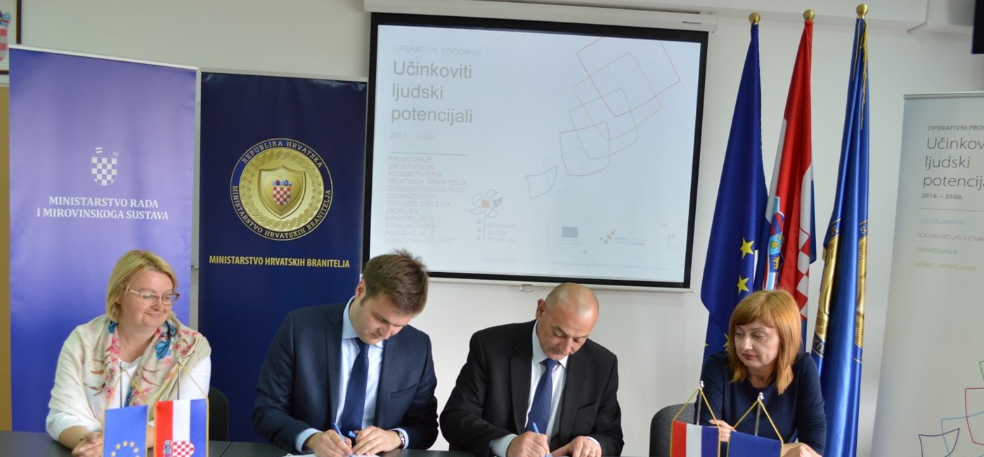 Potpisan Ugovor o dodjeli bespovratnih sredstava za provedbu projekta društvenog poduzetništva